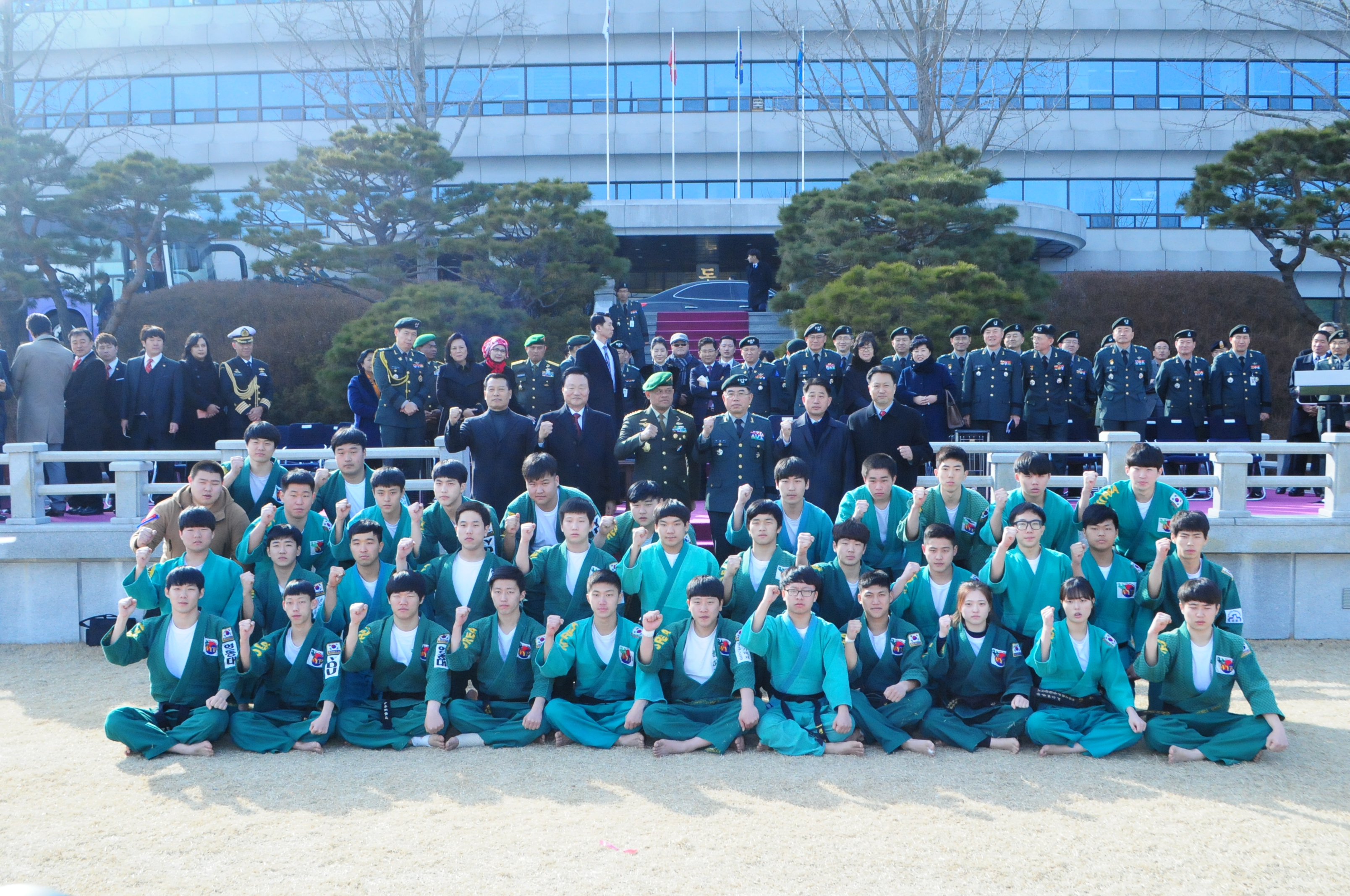 영동대 용무도 시범 인도네시아 육군 참모총장도 감탄!