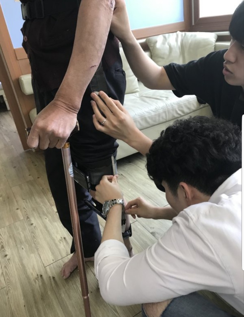 >재능기부 물리치료학과 3학년<